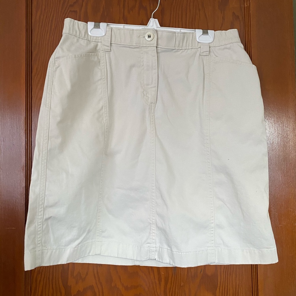 LL Bean mini skirt-Classic Fit